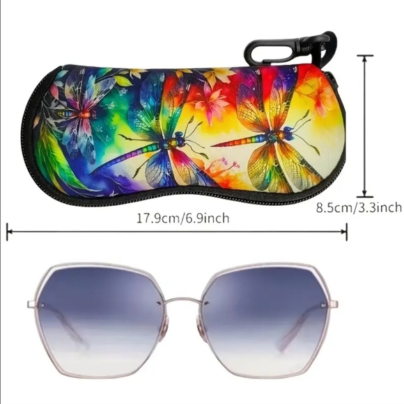 Dragonfly Soft Glasses Case - Picture 7 of 7